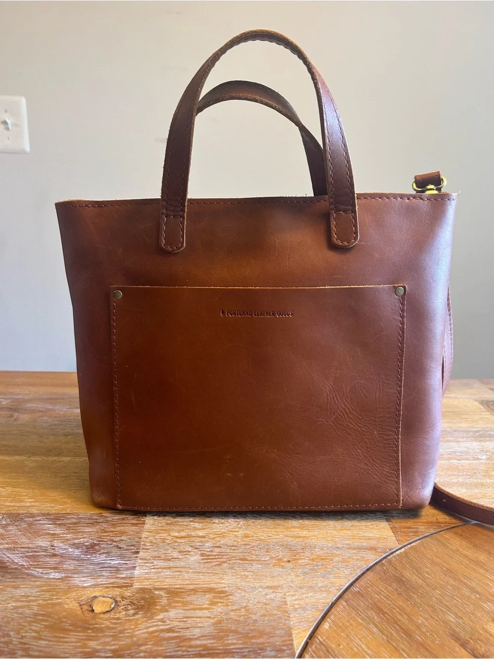 Portland Leather Goods Medium Tote Bag